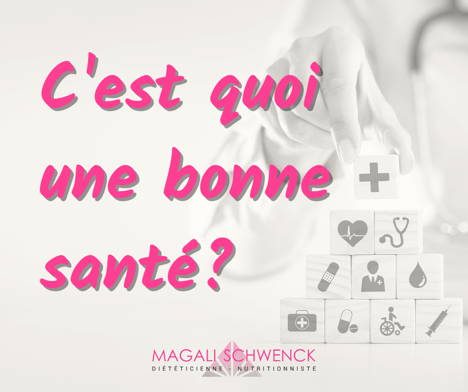 Définition de la santé selon l'OMS