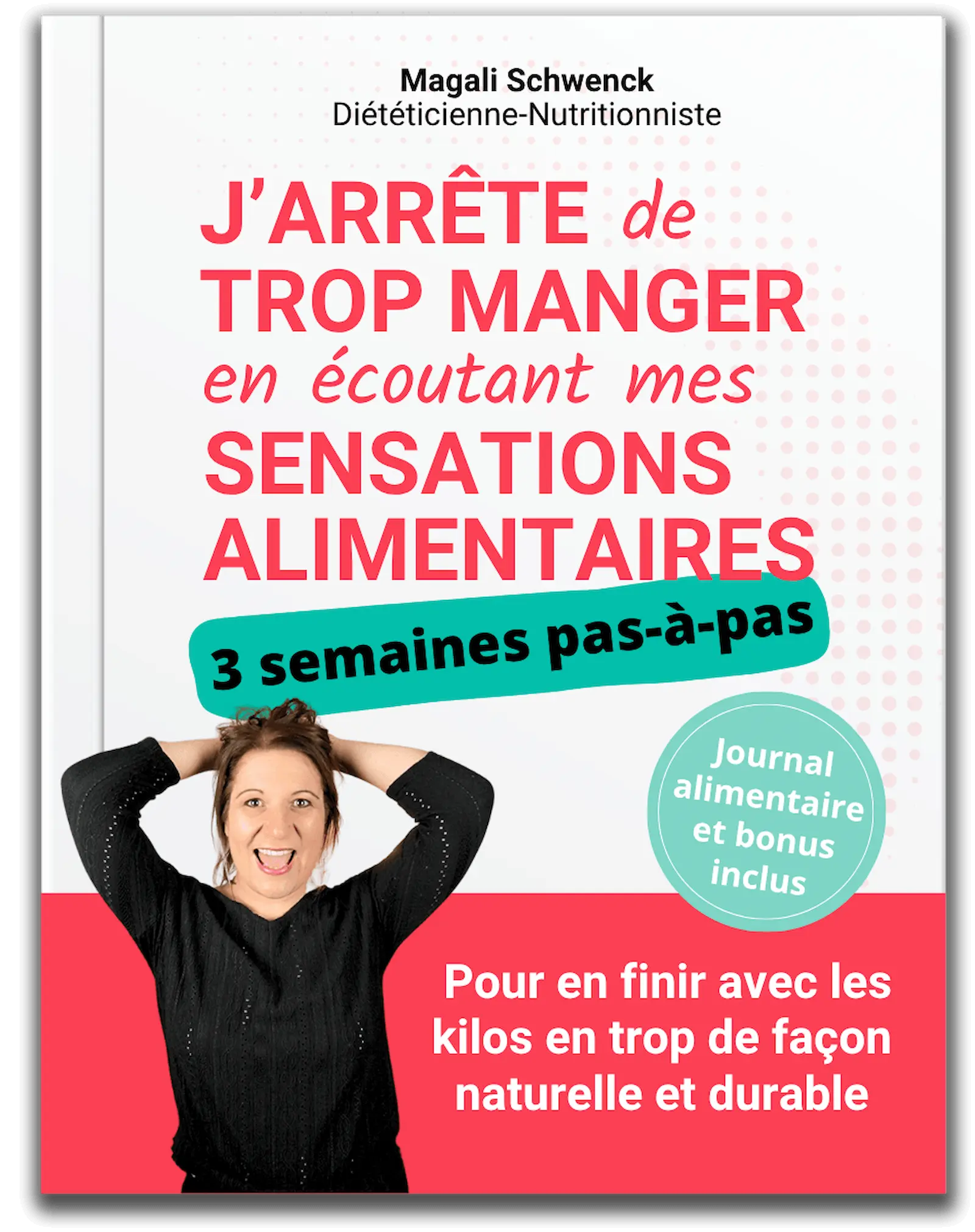 Couverture du livre sur les sensations alimentaires pour arrêter de trop manger