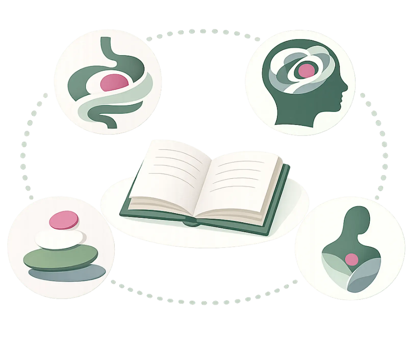 Guides en alimentation par thématiques pour différentes problématiques accompagnées par une diététicienne